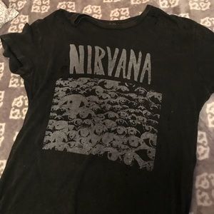 Distressed nirvana shirt